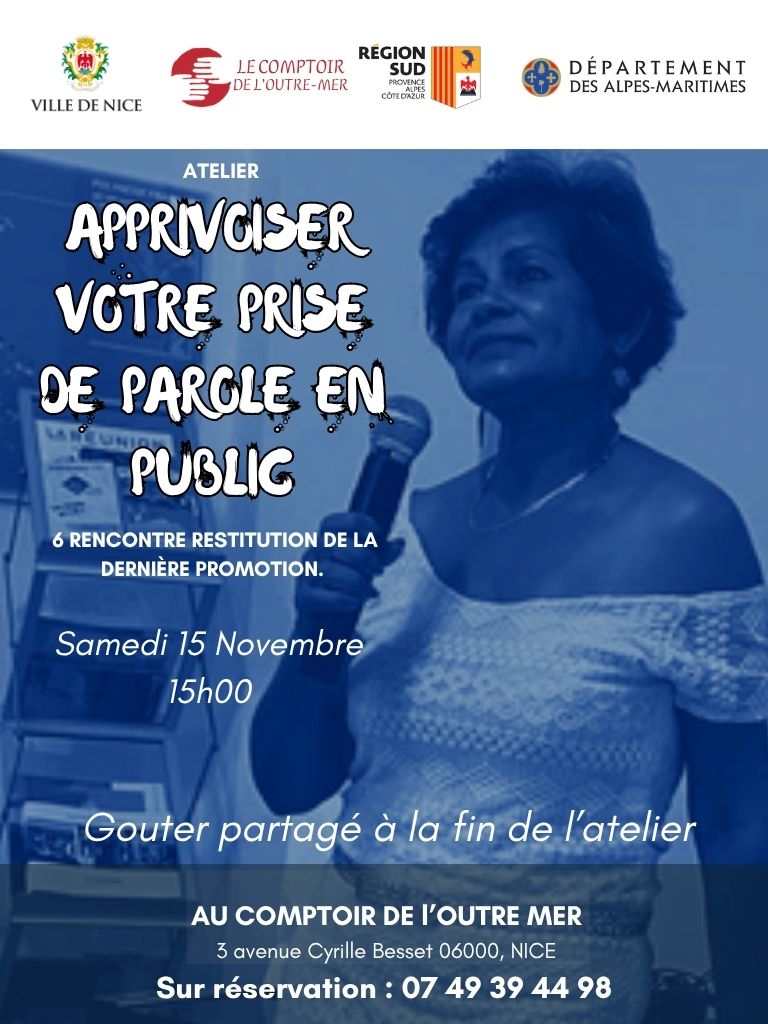 affiche prise de parole